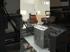 Máquina de impressão dupla de flexografia revestida em PE com diâmetro de rolos de 100 mm e secador UV IR