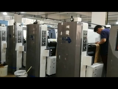 Máquina de impressão flexográfica de pré-impressão de caixa de cartão ondulada com largura máxima de web 1020 mm