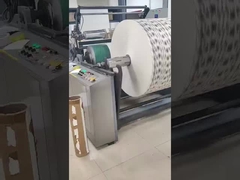 Máquina de corte de papel de rolo para rolo de impressão flexográfica com largura de impressão máxima de 900 mm