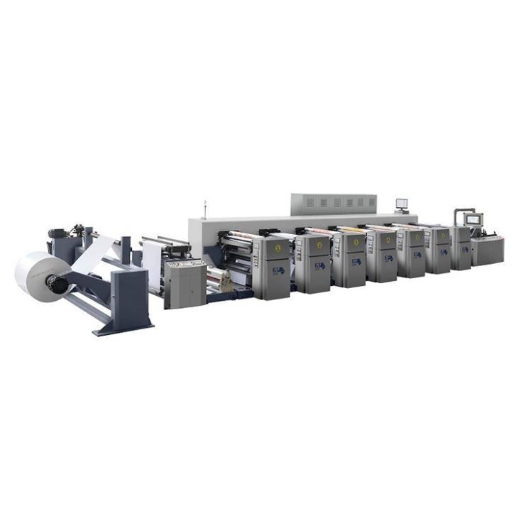 Máquina de impressão flexográfica FM-CS1020-1350 com função de memória para posição de registo