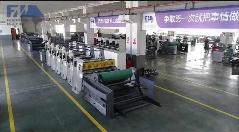 Máquina de impressão automática de duplo servomotor