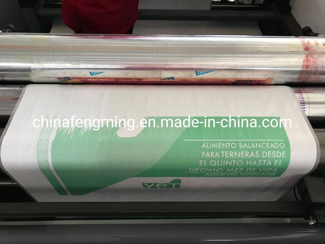 CE ISO9001 FM Série Máquina de Impressão Flexográfica de Quatro Cores 200m/Min Engrenagem 1/8cp
