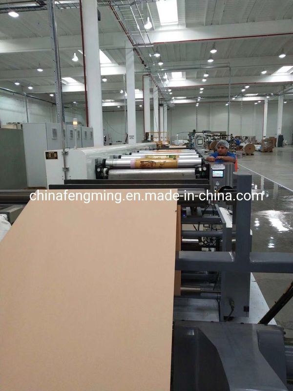 Máquina de impressão flexográfica de rolo a rolo com diâmetro de rolos de 100 mm e 4 cores