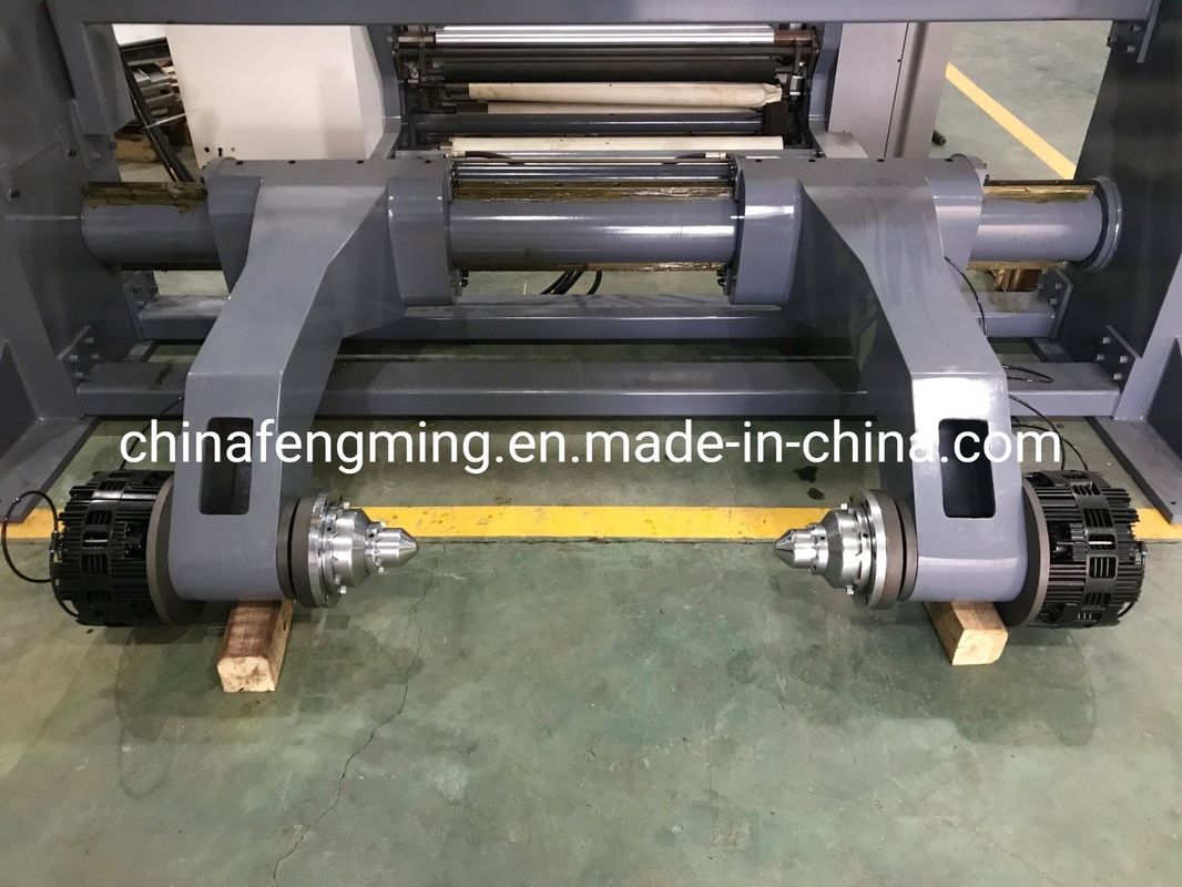 Máquina de impressão flexográfica de quatro cores de alta velocidade com largura de impressão máxima de 1000 mm