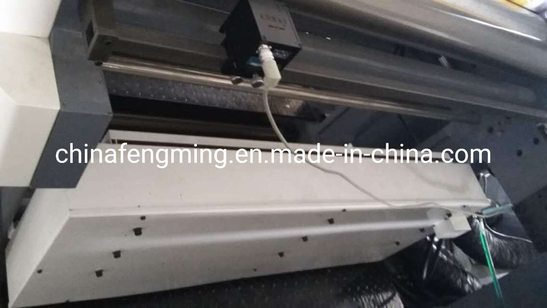 Máquina de impressão flexográfica de quatro cores de alta velocidade com largura de impressão máxima de 1000 mm