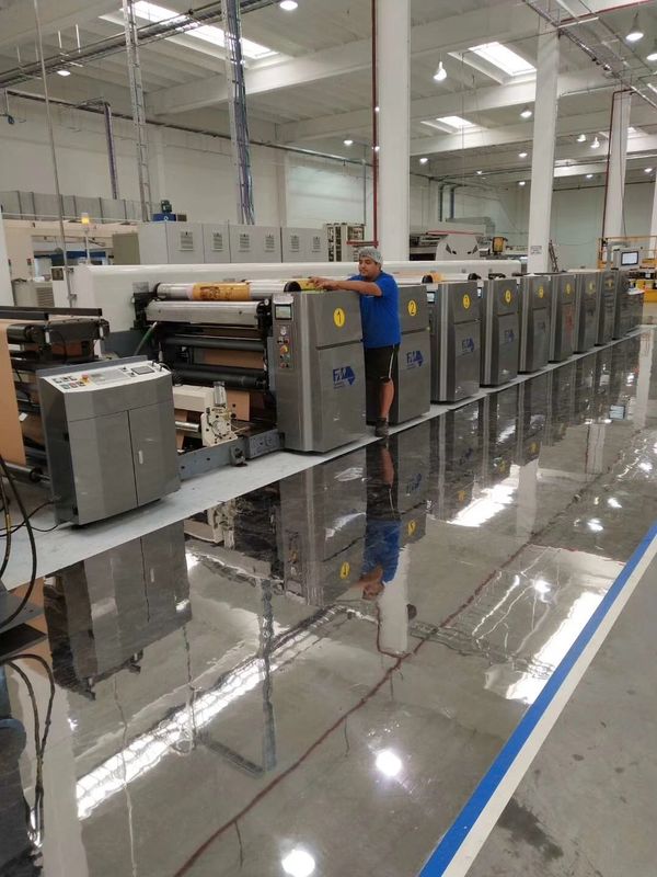 Velocidade Máquina de impressão FM-CS Flexo Max. Velocidade 240m/min para impressão precisa