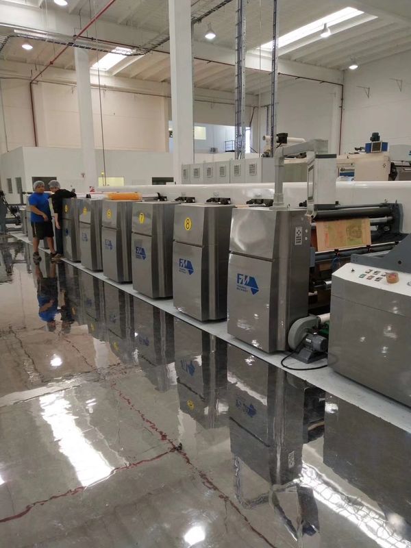 Velocidade Máquina de impressão FM-CS Flexo Max. Velocidade 240m/min para impressão precisa