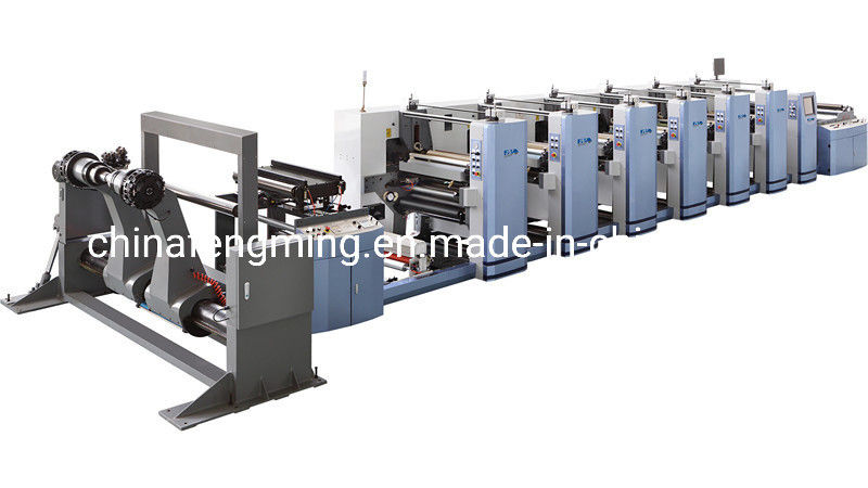 Máquina de impressão de sacos de tecido 150m/min 1020mm Tipo de unidade Automática