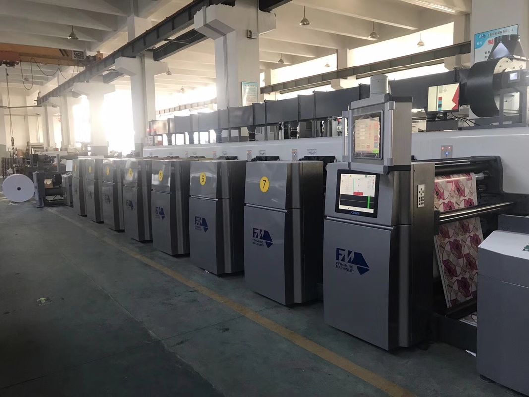 200 m/min Velocidade de impressão Máquina de impressão Flexo de taça de café com tipo de unidade
