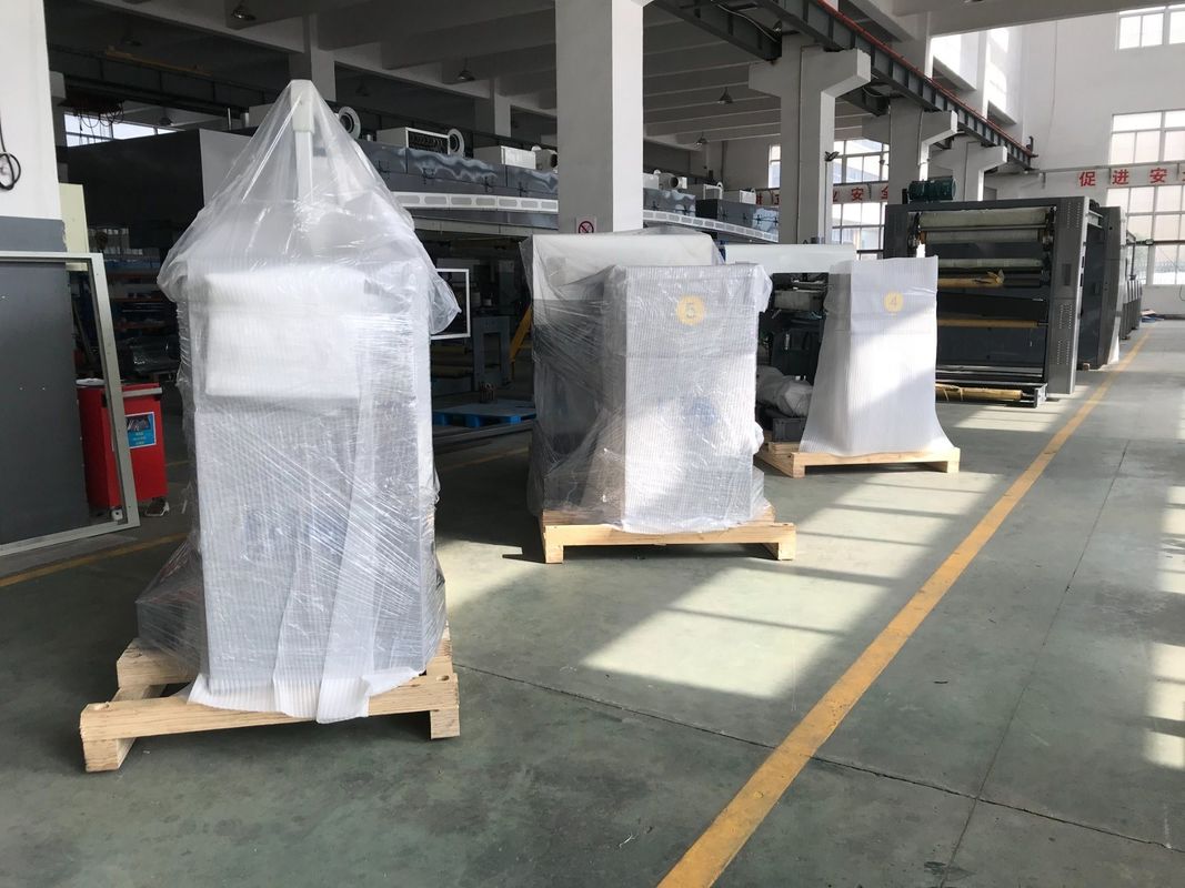 Máquina de impressão flexográfica para embalagens de sacos de papel de copos de papel