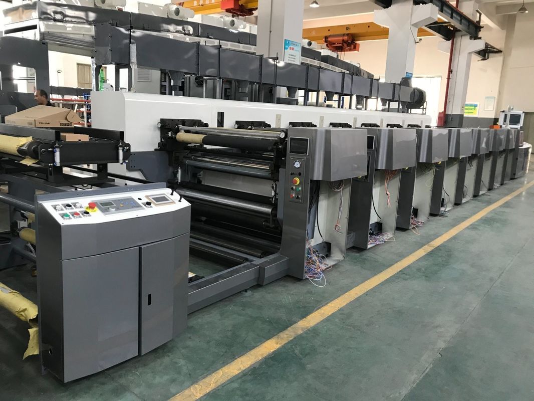 Máquina de impressão flexográfica para embalagens de sacos de papel de copos de papel