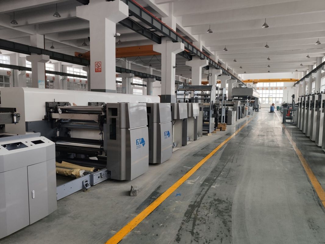 8 Máquina de impressão flexo a cores para papel laminado e papel composto multicamadas