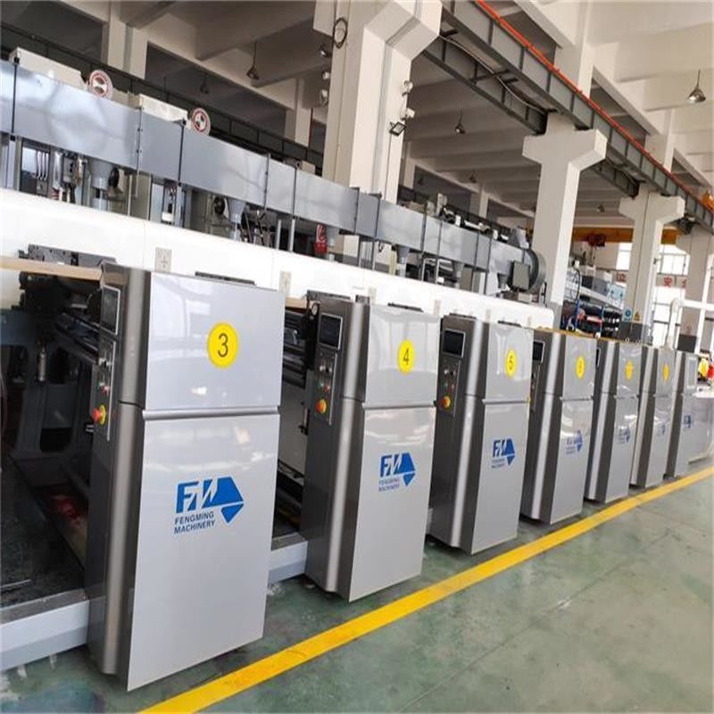Máquina de impressão flexográfica de papel de tipo pétala de alta eficiência