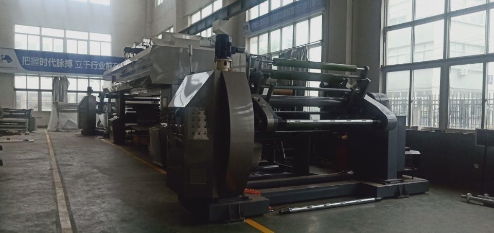 Secagem IR a Ar Quente Máquina de Filme de Laminagem de Controle de Computador Para 1350mm Max. Largura da Teia