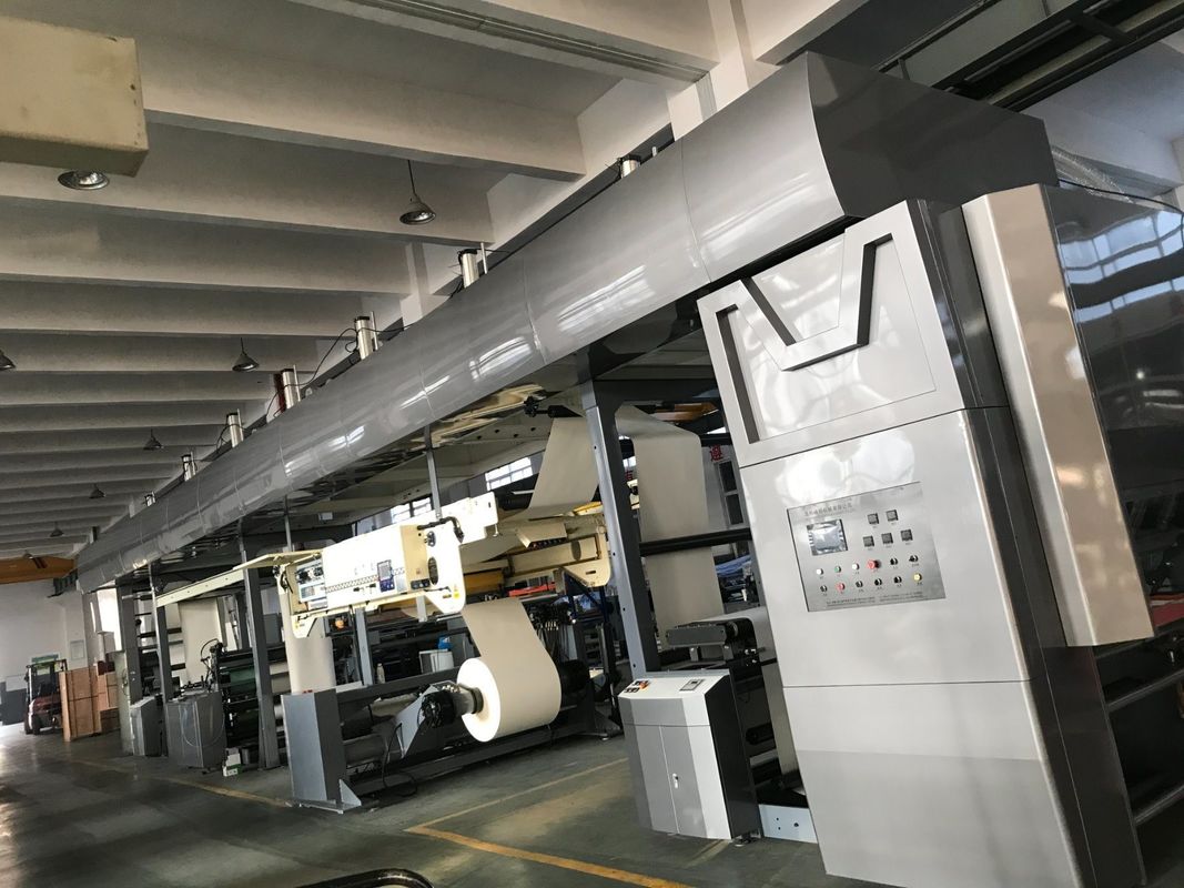 Máquina de revestimento de papel conjunto de alta velocidade sem paragem para papel fino