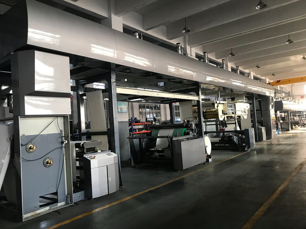 Máquina de revestimento de papel conjunto de alta velocidade sem paragem para papel fino
