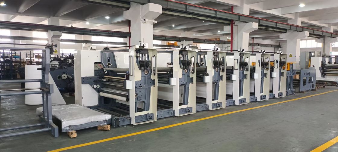 Máquina de impressão de sacos flexíveis de engrenagem de 1/8cp 150m/min para impressão precisa e precisa