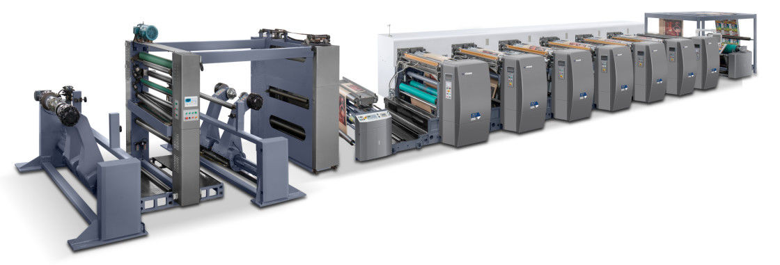 Máquina de impressão automática de duplo servomotor