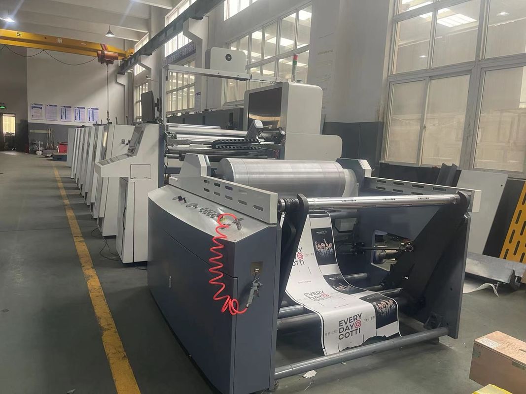 150 m/min Máquina de impressão flexográfica automática de embalagens ecológicas com tipo de unidade