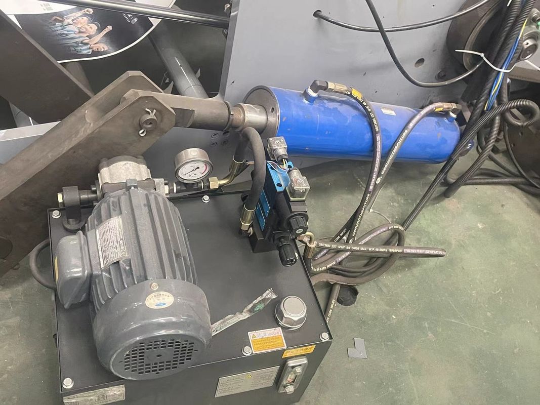 Máquina de Impressão Flexo de Tipo Manga do Sistema de Guia Web com Carregamento Automático e Descarregamento