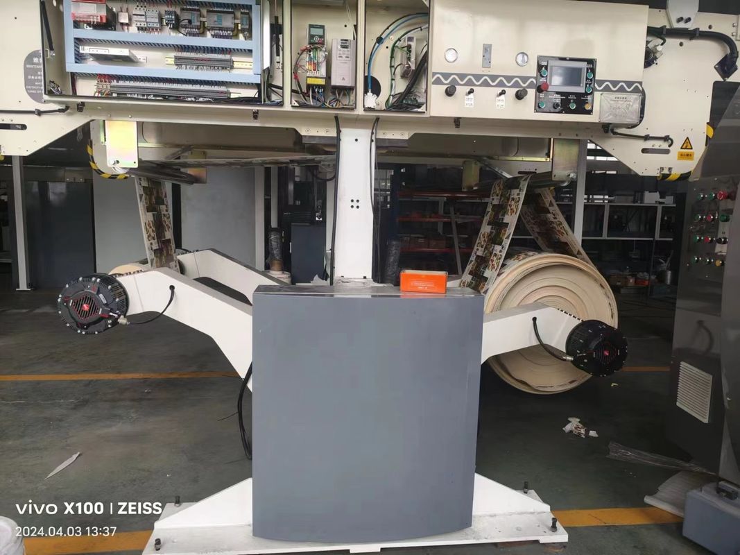 FM-TP1350 Máquina de revestimento inverso de gravura a quente para produção automática de papel de embalagem
