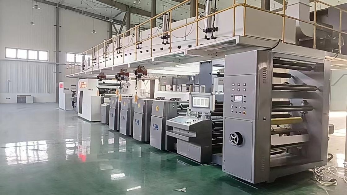 Max.Velocidade mecânica 150m/min Unidade de impressão Flexo para grande rewinder Diâmetro 1524mm