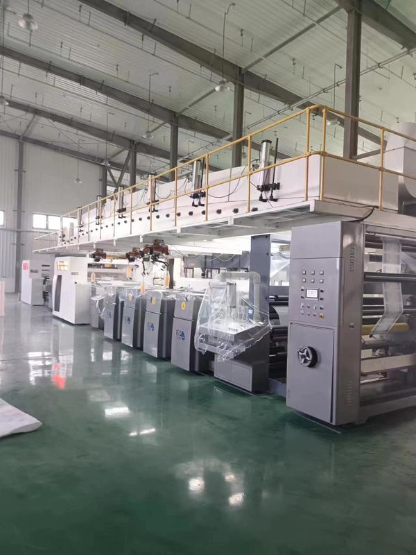 Max.Velocidade mecânica 150m/min Unidade de impressão Flexo para grande rewinder Diâmetro 1524mm