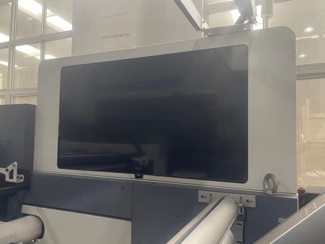Máquina de impressão flexográfica de mangas com sistema de servocondução para impressão de alta velocidade