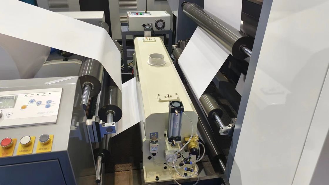 Máquina de impressão flexográfica de alta velocidade de carapaça com sistema de servocondução e secador IR
