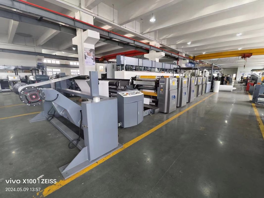 Máquina de impressão Flexo de tipo de unidade de pedido personalizada para poupar tempo e material