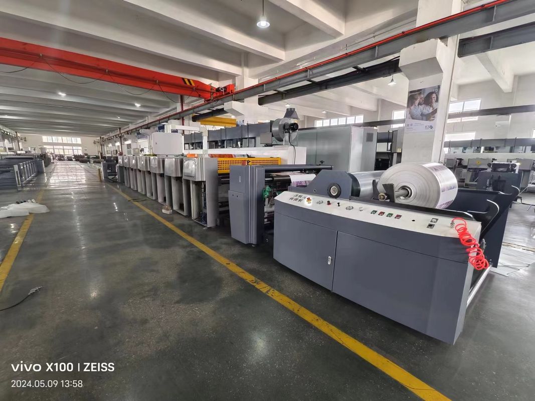 Máquina de impressão Flexo de tipo de unidade de pedido personalizada para poupar tempo e material