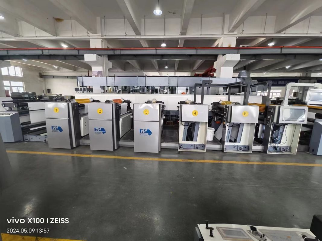 Máquina de impressão Flexo de tipo de unidade de pedido personalizada para poupar tempo e material