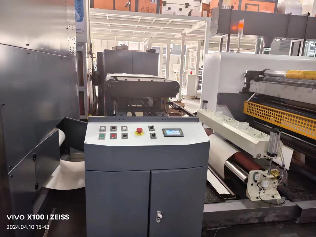 Máquina de Impressão Flexográfica 4 Cores para Cartões de Papel com Largura de 1000mm