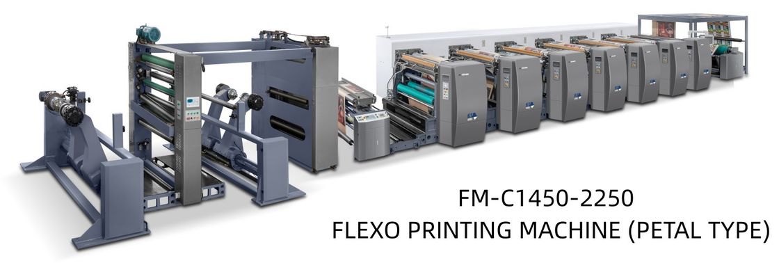 Máquina de impressão flexográfica de etiquetas de alta qualidade multifunção automática de alta velocidade 2 4 6 cores