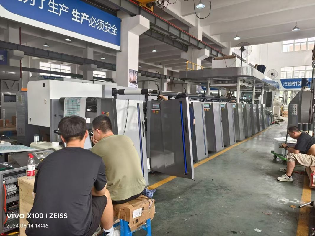 Máquina de impressão Bopp Flexo de 10 cores automática sem engrenagem Nenhum comentário ainda