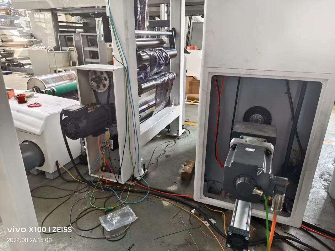 Impressora Flexográfica Automática, Lado Frente 9 Cores Lado Atrás 1 Cores Flexo Etiqueta Impressora Flexográfica Impressora