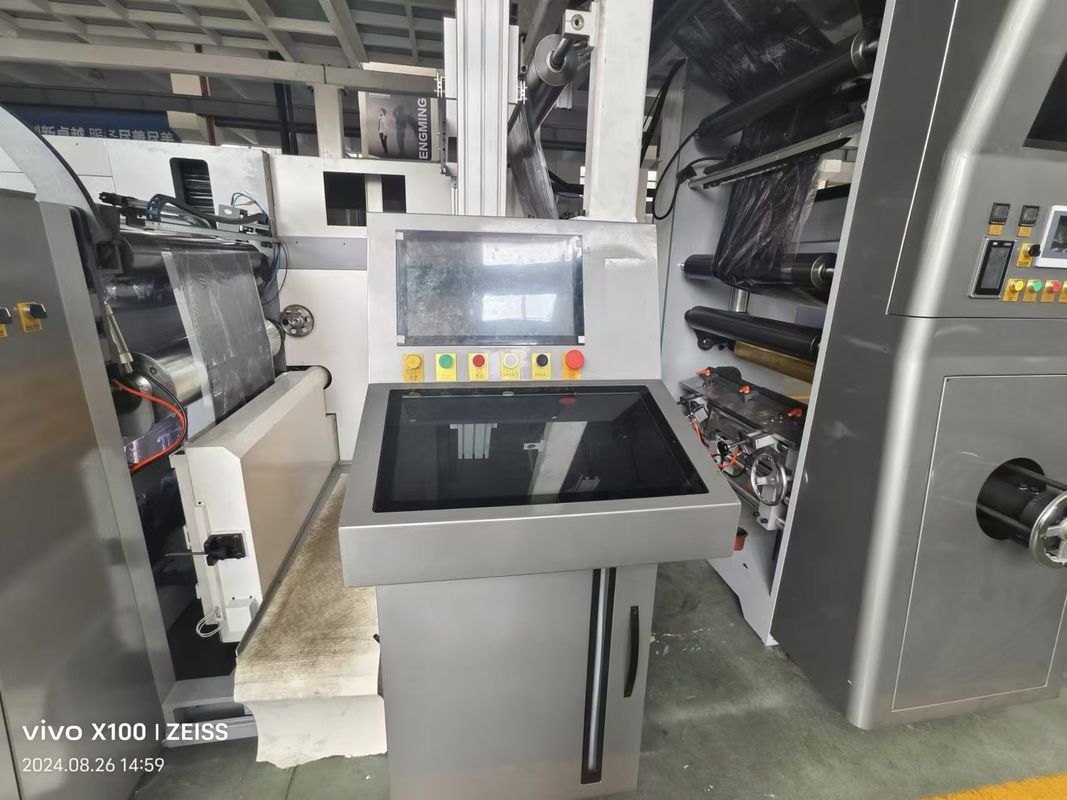 Impressora Flexográfica Automática, Lado Frente 9 Cores Lado Atrás 1 Cores Flexo Etiqueta Impressora Flexográfica Impressora