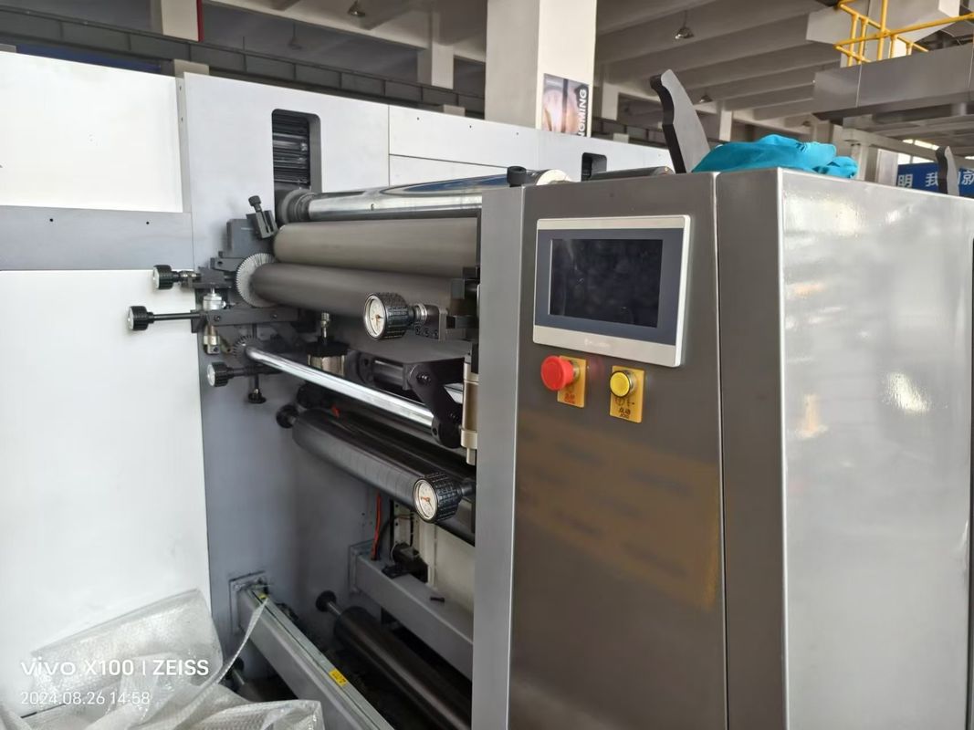 Nova condição Máquina de impressão automática de alta velocidade de 1850 mm Etiqueta de papel Saco de cartão Impressão com servo motor componente