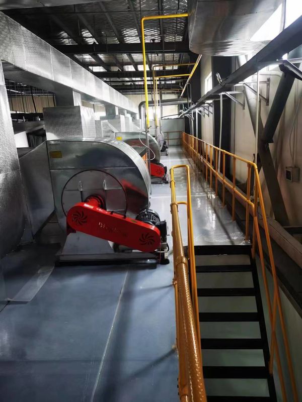 Máquina de revestimento de duas ranhuras 1100 Largura 70 metros Forno com detecção CCD e detecção de raios X de dois quadros