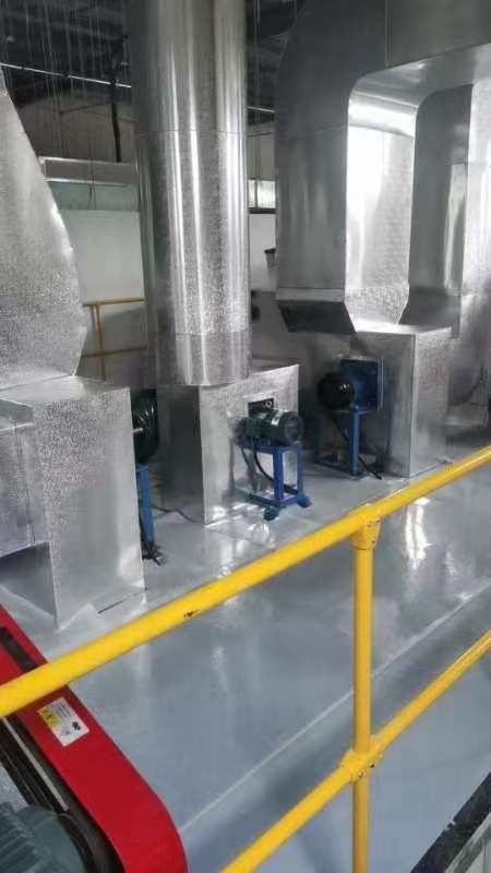 Máquina de revestimento de duas ranhuras 1100 Largura 70 metros Forno com detecção CCD e detecção de raios X de dois quadros