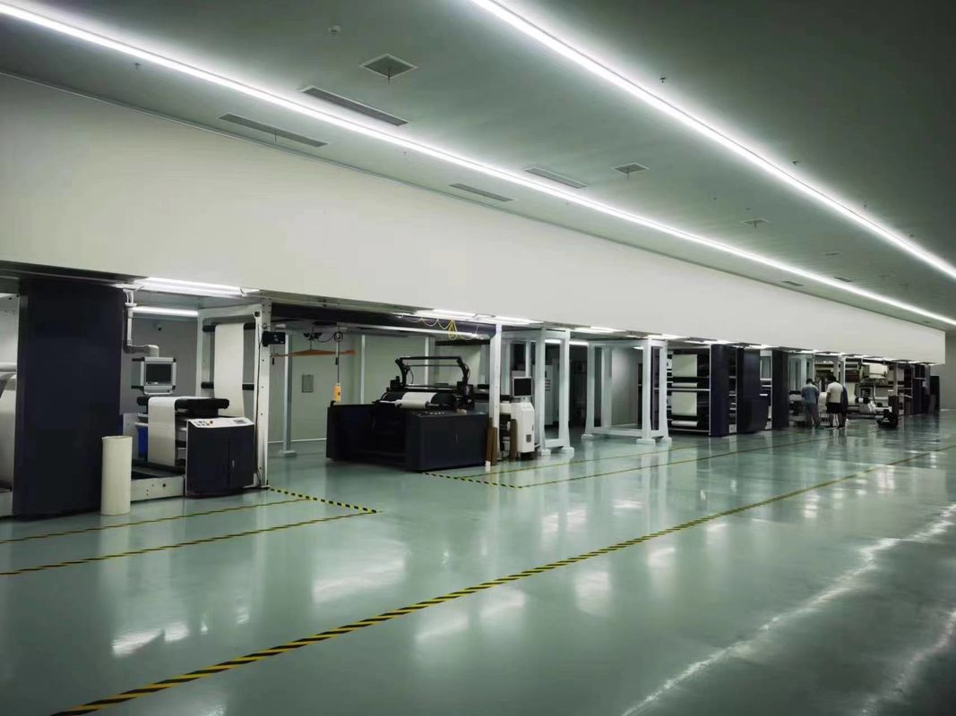 Máquina de revestimento de duas ranhuras 1100 Largura 70 metros Forno com detecção CCD e detecção de raios X de dois quadros