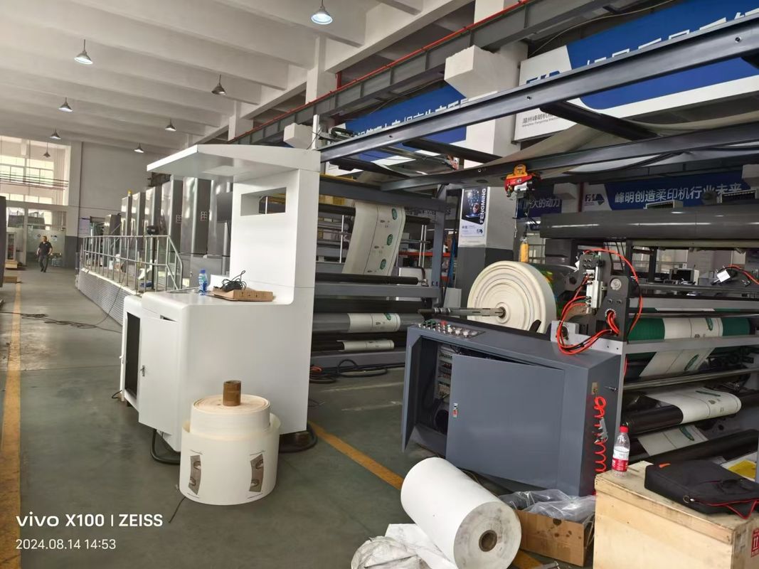 Duração máxima de impressão repetida de 2500 mm sem placa de impressão Tipo Máquina de impressão Flexo