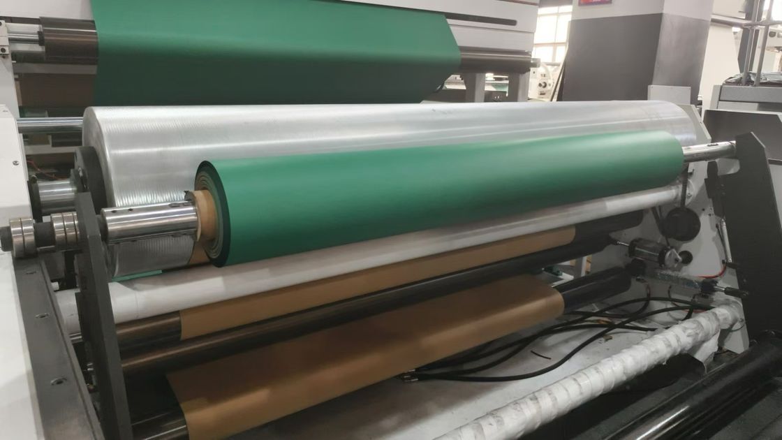 Máquina de Impressão Flexo de Registo de Cores em Cascata com Botões de Jogging / Paragem