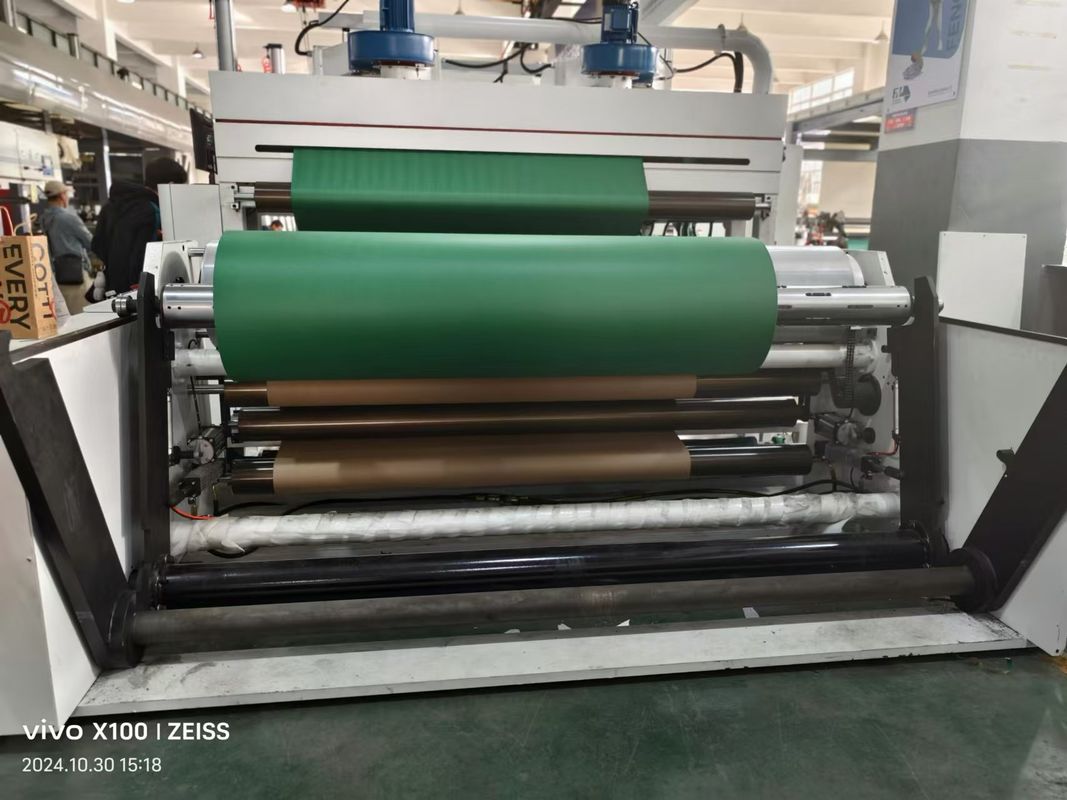 2.5m Largura Registo de cores preciso Flexoflexografia em Cascata Máquina de impressão com forno de aquecimento de 6m