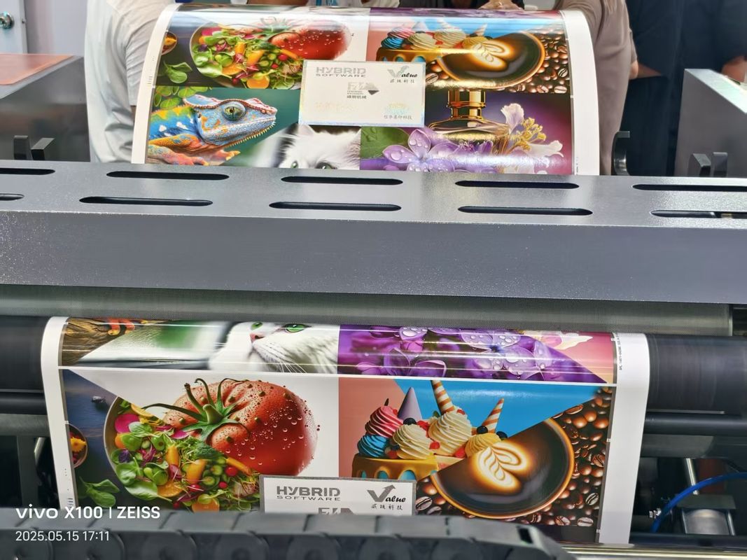 Máquina de Impressão Flexográfica UV Flexo de 6 Cores de Alta Velocidade Automática Tipo Unidade Petal