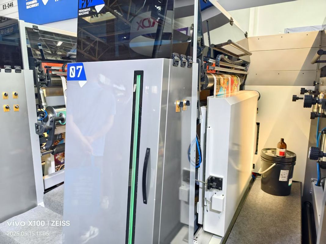 Impressoras Flexográficas de Alta Velocidade 8 Cores Máquina de Impressão Gráfica Flexo Preço 8 Cores