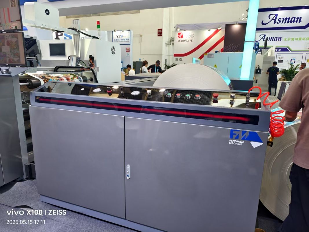 Máquina de Impressão Flexográfica UV Flexo de 6 Cores de Alta Velocidade Automática Tipo Unidade Petal