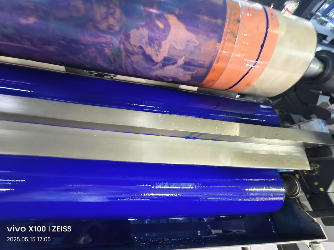 Máquina de Impressão Flexográfica UV Flexo de 6 Cores de Alta Velocidade Automática Tipo Unidade Petal