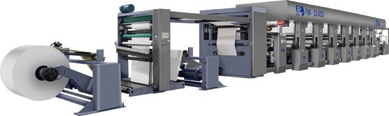 Customização Tinta de Água Flexo Printer Controle de Servão para Pré-impressão de Caixa de Cartão Larga