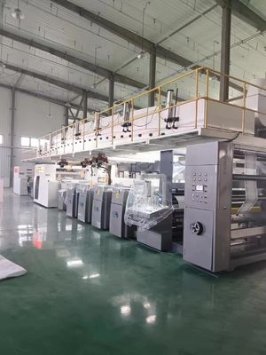1524 mm 1200 mm Pacote Médico Máquina Flexográfica Servo Control